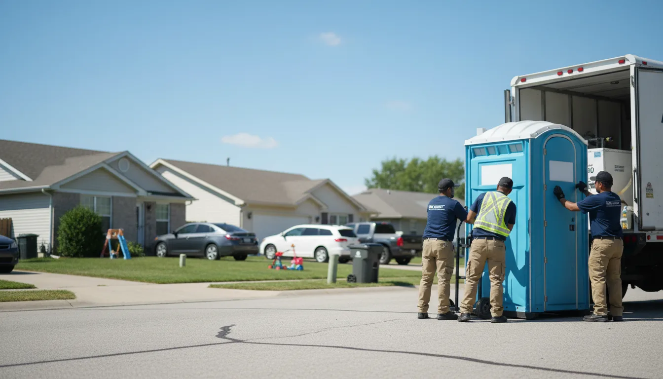 Standard Porta Potty Rentals in Bernie, MO near me